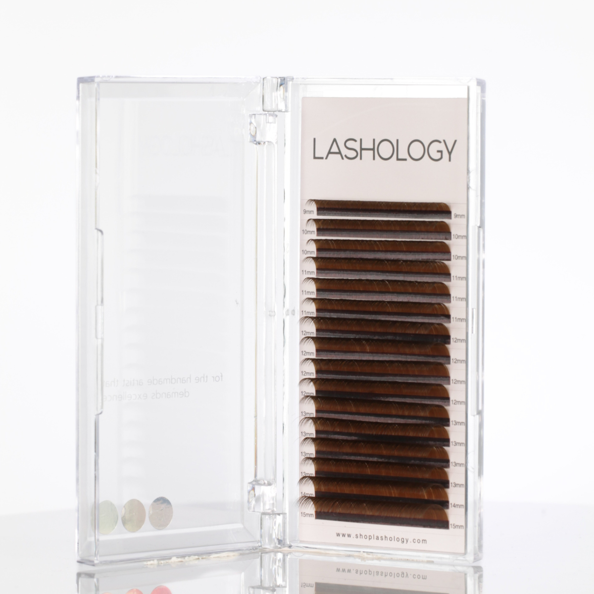 Brown 0.05 Lashes - Mixed Length